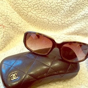 Chanel Tortoise shell sunglasses